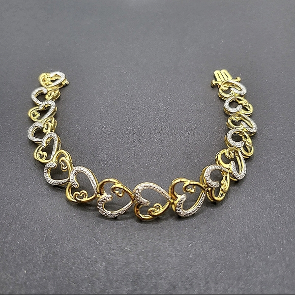 Vintage heart bracelet - Picture 2 of 7